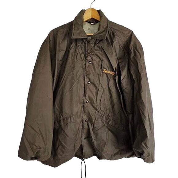 Vintage Other - VINTAGE Bus Driver Jacket XL Brown FLORIDA Polk County